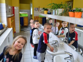 Altmittweidaer investieren in Kita - Im Kindergarten "Bienenkorb" in Altmittweida sollen im nächsten Jahr Toiletten und Sanitäranlagen saniert werden. Im Haushalt der Gemeinde sind dafür 50.000 Euro eingeplant.