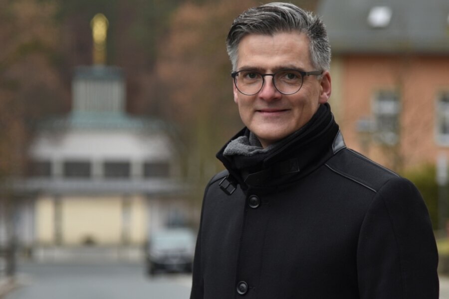 Olaf Schlott will weiter Bürgermeister von Bad Elster bleiben. 