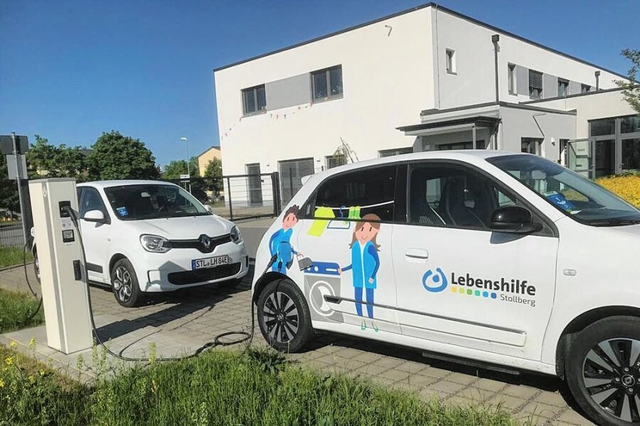 Ambulante Dienste werden e-mobil - Die Lebenshilfe Stollberg setzt auf e-Mobilität. 