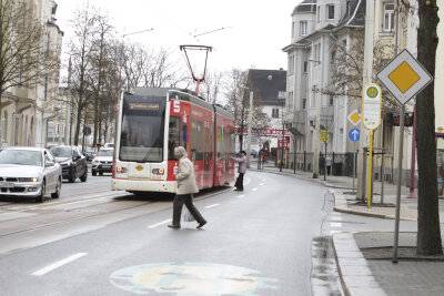 Ampel soll Straßenbahngäste besser schützen - 
