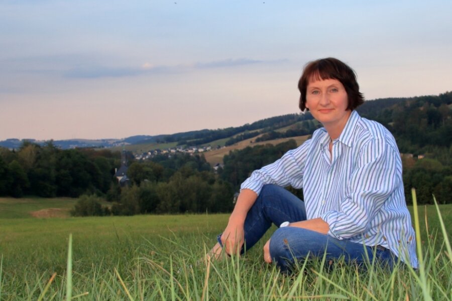 Andrea Arnold trat als einzige Kandidatin bei der Bürgermeisterwahl in Gornsdorf am 6. September an. Es handelt sich um ein Ehrenamt. 