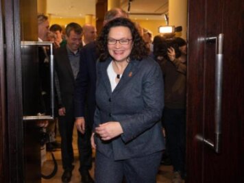 Andrea Nahles wirbt auf SPD-Neujahrsempfang für weltoffenes Chemnitz - 