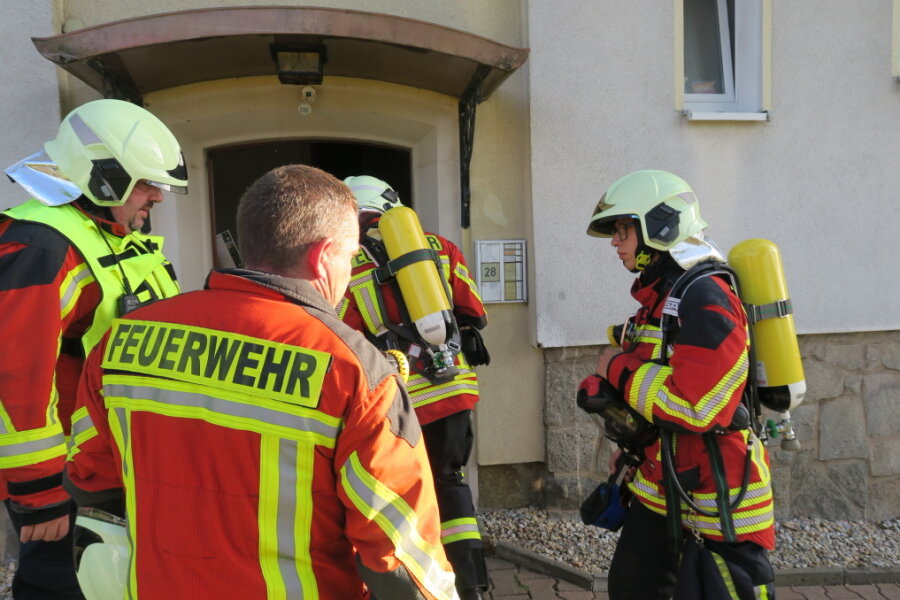 Angebranntes Essen: Feuerwehreinsatz in Bad Schlema