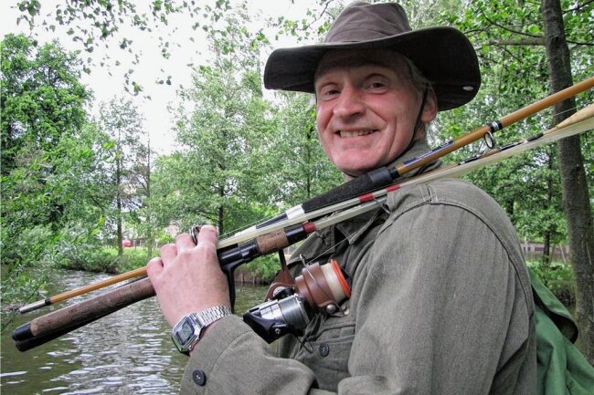 Angler aus Geringswalde fischen ab - Zu Einsätzen in der Natur ruft der Vorstand um Vereinschef Detlef Arndt regelmäßig auf. 