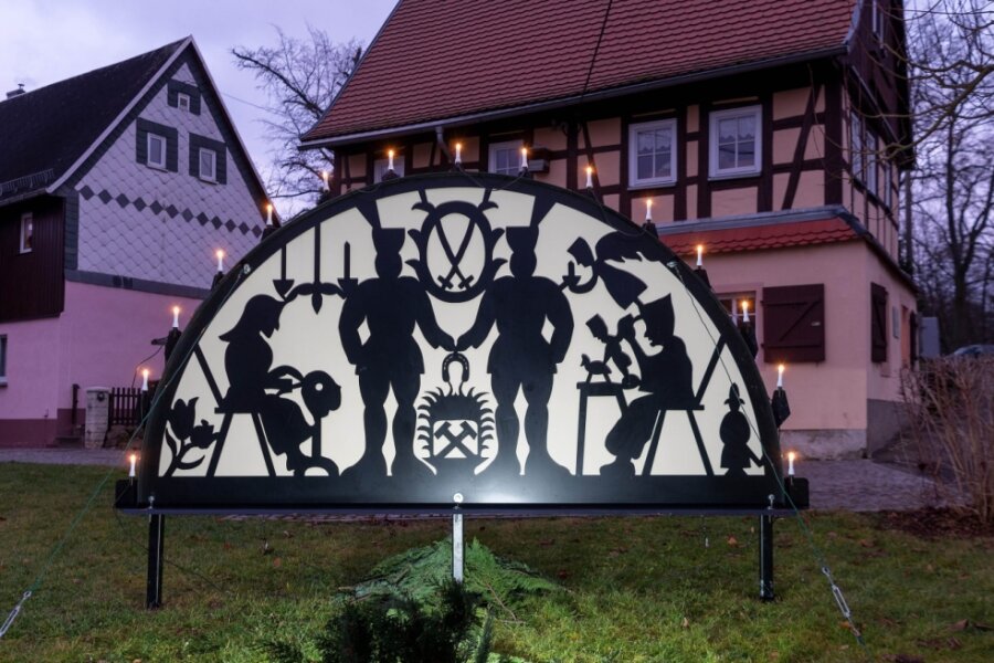 "Anlichteln" hat in Lunzenau Tradition - 