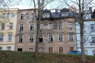 Annaberg-Buchholz: Schandfleck verschwindet - Dieses Gebäude in der Annaberger Bambergstraße wird abgerissen.