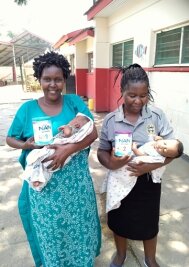 Annaberger brechen nach Kenia auf - Für die Kleinsten im Kinderheim kaufen die Grabruckers bei ihren Besuchen Vorräte an Milchpulver. 