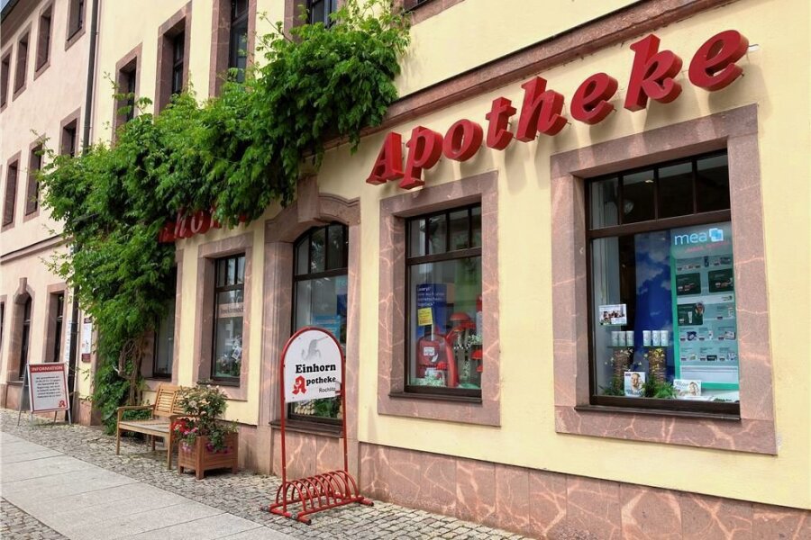 Apotheken in Rochlitz schließen am Mittwoch - Die Einhorn-Apotheke hat am Mittwoch geschlossen.