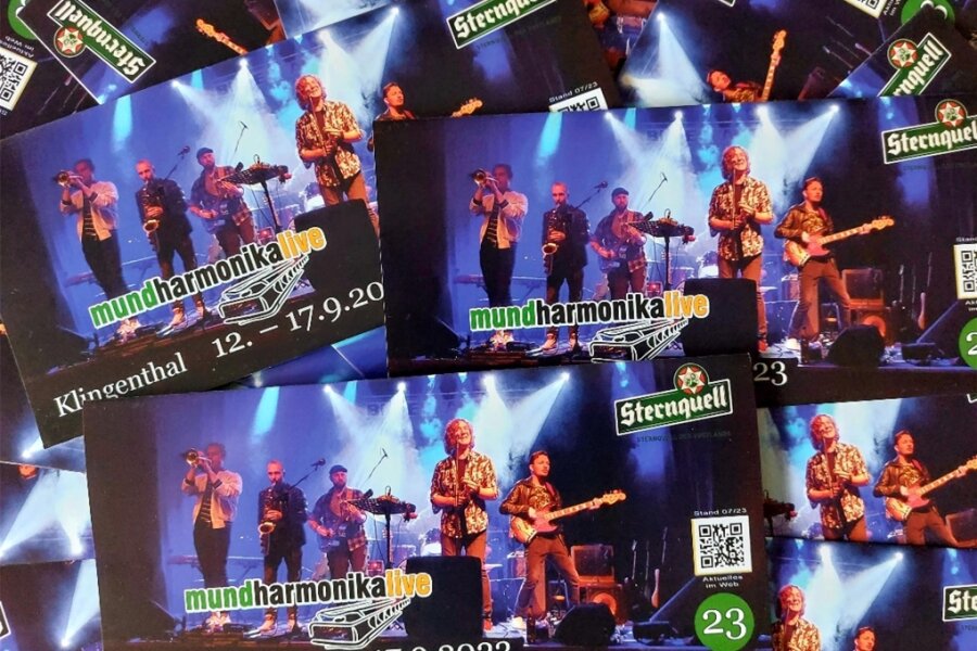Argentinische Premiere bei Mundharmonika-Festival im Vogtland - Die Flyer für das Klingenthaler Festival Muha ziert diesmal die Argentinierin Xime Monzon mit ihrer Band.