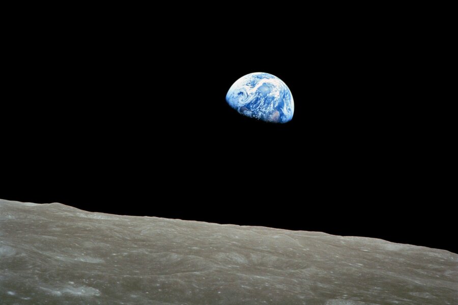 Astronaut und "Earthrise"-Fotograf Anders gestorben - William Anders gelang dieses Foto, das die Sicht der Menschheit auf die Erde für immer verändern sollte.