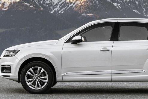 Audis Größter speckt ab - Scharfe Linien, kurze Übergänge: der neue Q7.