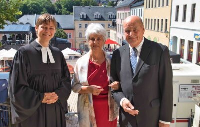 Auerbacher Alt-Oberbürgermeister begeht Goldene Hochzeit - 