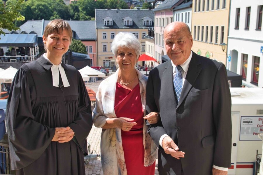 Auerbacher Alt-Oberbürgermeister begeht Goldene Hochzeit 