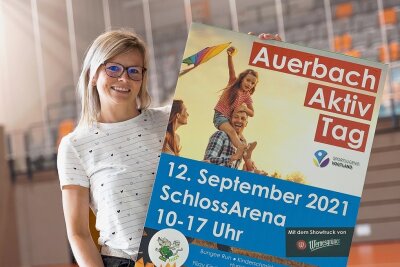 Auerbacher Sportkoordinatorin will nicht nur Kinder in Schwung bringen - Claudia Minz ist seit 2018 verantwortlich für das Sportbüro der Stadt Auerbach. In dieser Funktion organisiert sie Projekte wie den "Auerbacher Aktiv Tag", der in der Schlossarena stattfindet. 