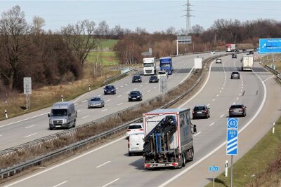 Auf A 4 im Landkreis Zwickau geht es langsamer voran - Auf der A 4 geht es in der kommenden Woche womöglich langsamer voran als sonst. 