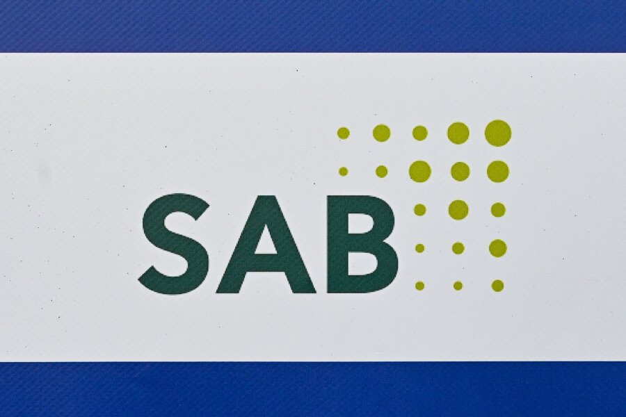 Aufbaubank: 2,85 Milliarden Euro Förderung bewilligt - Das Logo der Sächsischen Aufbaubank.