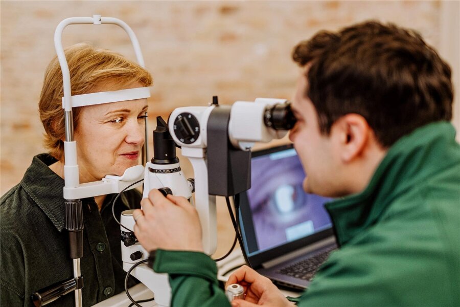Augenarzt-Mangel in Olbernhau: Telemedizin soll die Lösung bringen - Wer seine Augen untersuchen lassen will, kann sich ab 26. Februar dafür anmelden.
