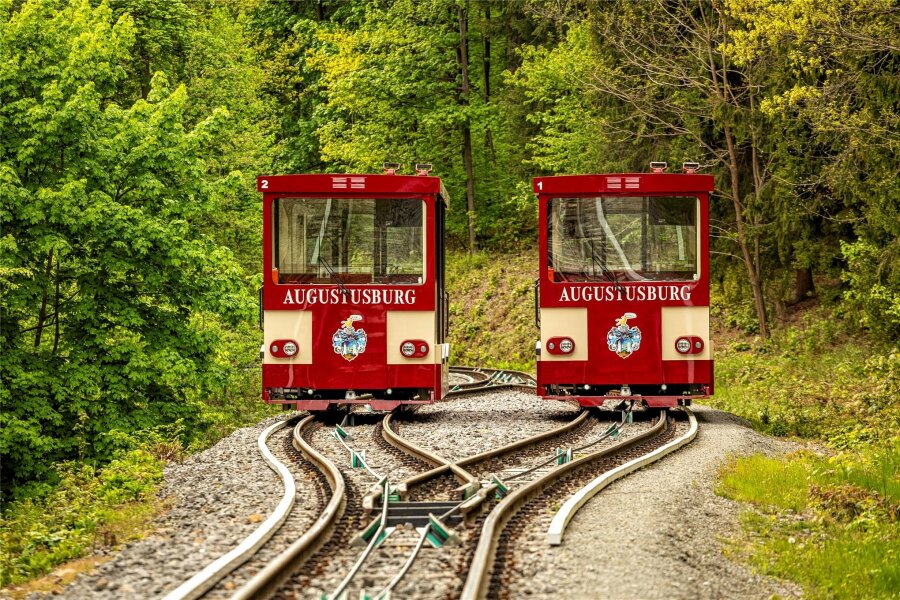 Augustusburg: Drahtseilbahn macht drei Wochen Pause - Die Augustusburger Drahtseilbahn pausiert für drei Wochen: