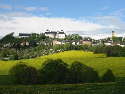 Augustusburg stellt Weichen für einen Zukunftsrat - Schloss Augustusburg und Kirche.