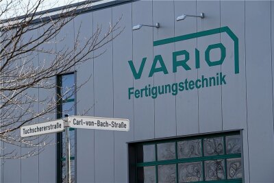 Aus für Chemnitzer Maschinenbauer Vario Fertigungstechnik - Vario produziert in dieser Werkhalle, die 2010 für 7,7 Millionen Euro gebaut worden war. Inzwischen wurde die Halle jedoch verkauft. 