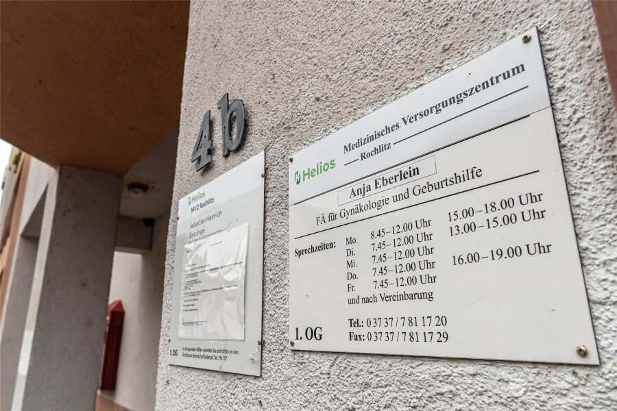Aus für MVZ in Rochlitz: Was wird aus der Frauenarztpraxis? - Das MVZ von Helios in der Bismarckstraße in Rochlitz wird nun aufgelöst.