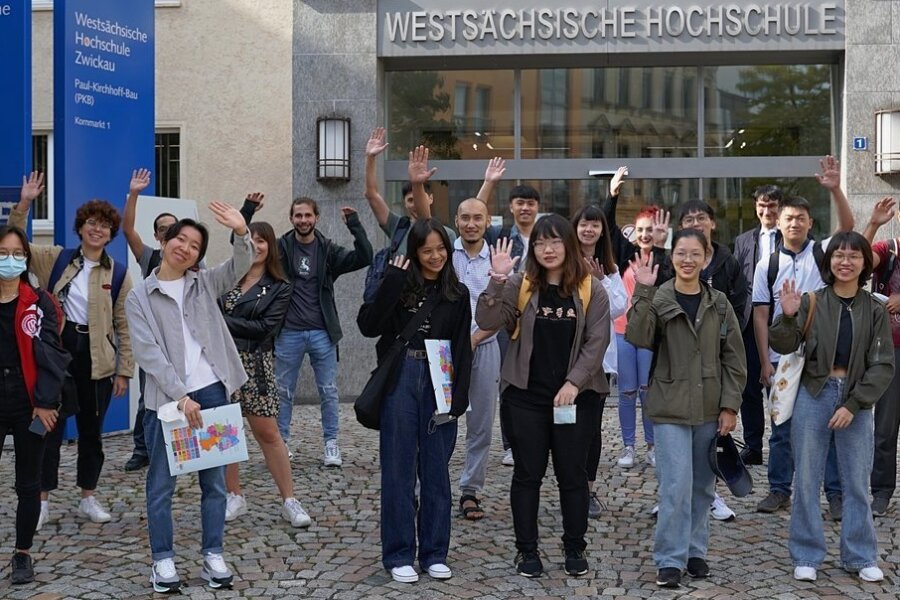 Ausländische Studenten wollen vor Studienbeginn ihre Deutschkenntnisse vertiefen. 