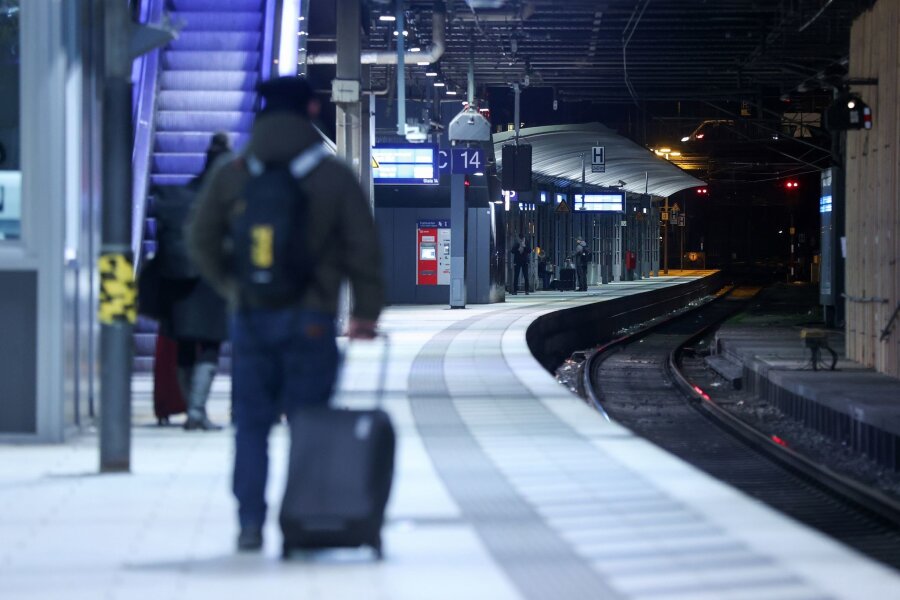 Ausstand bei der Bahn - Weselsky setzt auf Wellenstreiks - Reisende müssen sich am Donnerstag und Freitag auf Zugausfälle einstellen.