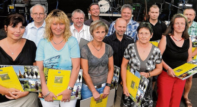 Auszeichnung für Macher des Erfolgs - Diese Trainer und Übungsleiter wurden zum Parkfest in Hainichen ausgezeichnet.