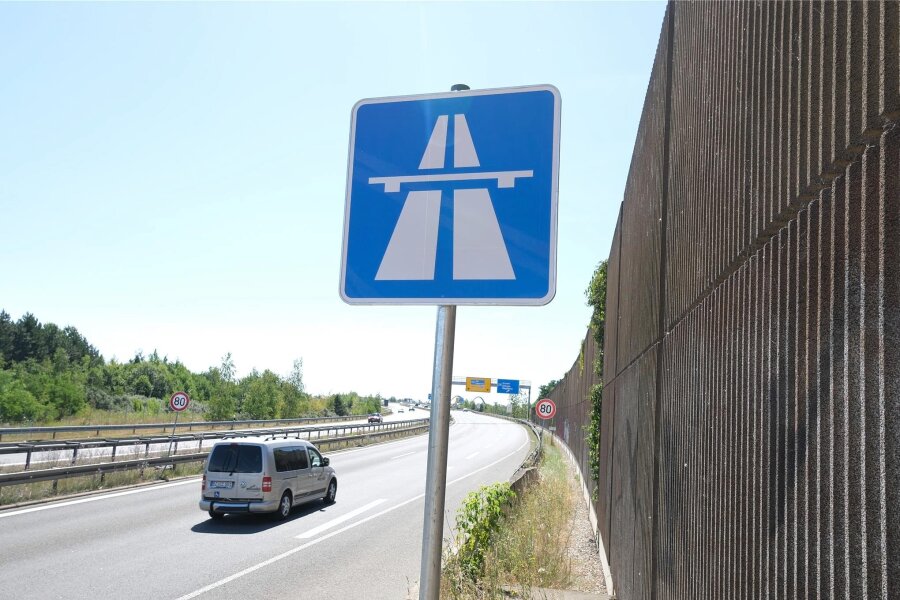 Autobahn 72: Teilweise Sperrung bei Chemnitz - Auf der A 72 nach Leipzig müssen Autofahrer am Dienstag und Mittwoch mit Behinderungen rechnen.