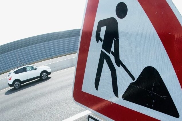 Autobahnzubringer bei Rochlitz wird wieder für Verkehr freigegeben - 