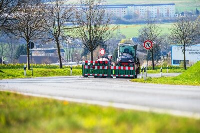 Die Bauarbeiten  auf dem Auer Autobahnzubringer (S 255) sind beendet. Foto: Georg Dostmann