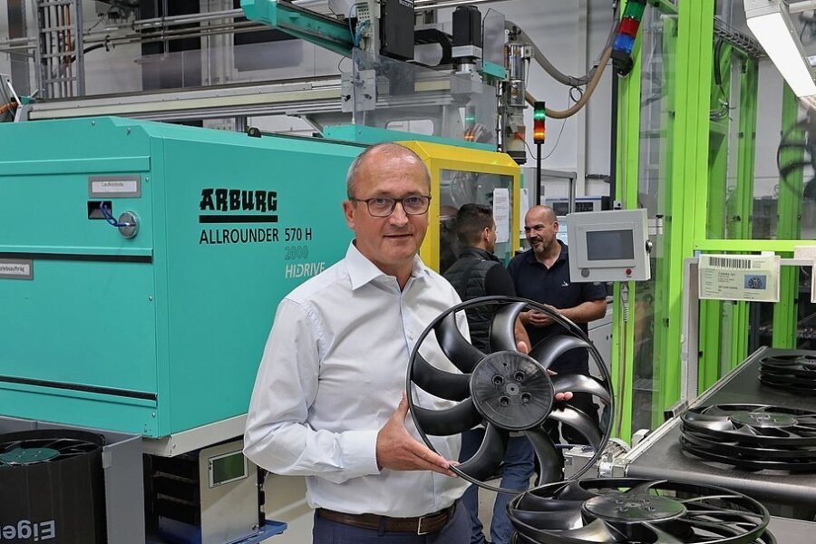 Geschäftsführer Jochen Krug und sein Unternehmen planen den Bau einer neuen Produktionsstätte in Meerane. 