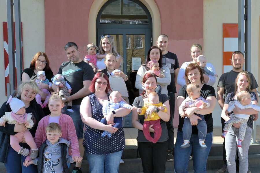 Babybegrüßung: Das sind die jüngsten Stollberger - Im Kulturbahnhof in Stollberg hat das 38. Babytreffen stattgefunden.