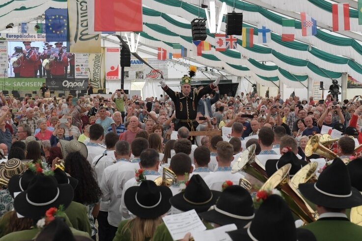 Beim Europäischen Blasmusikfestival in Bad Schlema gibt es auch in diesem Jahr wieder drei Tage ein Nonstop-Programm. 