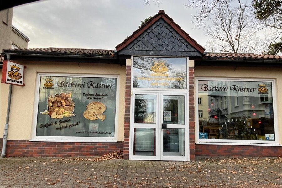 Bäckerladen in Freiberg schließt - Die Filiale der Bäckerei Kästner in der Hainichener Straße in Freiberg hat zum 25. Dezember geschlossen. 