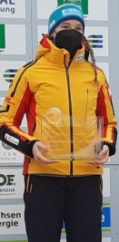 Bärensteinerin schnappt sich Serientitel - Susanne Kreher hat ihren Titel imIntercontinentalcup des Skeletonsports verteidigt. Die 23-Jährige gewann fünf der acht Rennen. 