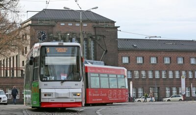 Bahnhof-Straßenbahn: Stadtrat einigt sich auf Kompromiss - Fährt weiterhin zum Bahnhof: Zwickaus Straßenbahn