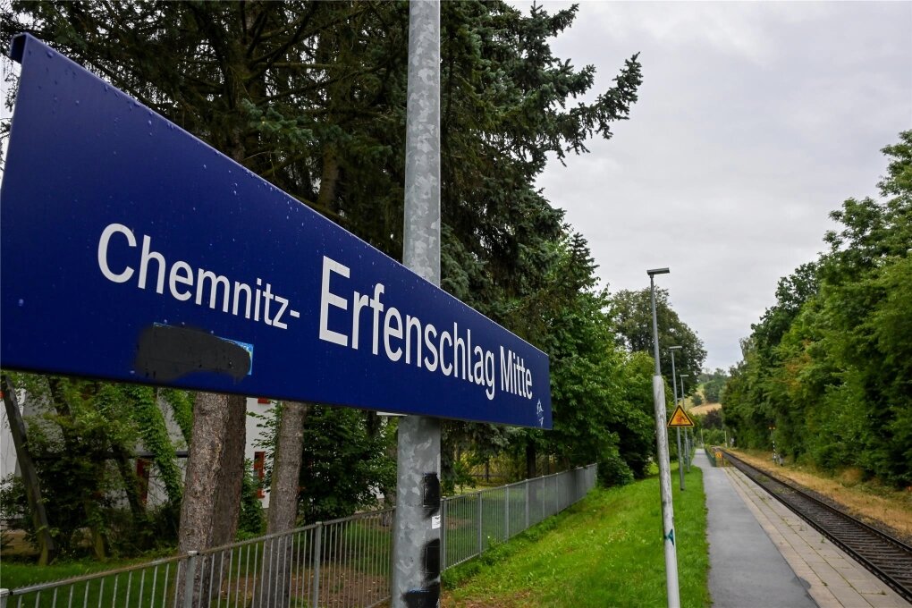 Bahnstrecke von Chemnitz ins Erzgebirge gesperrt Wie der