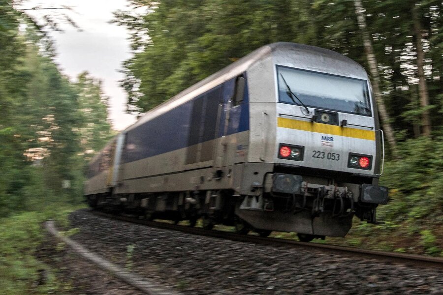 Bahnunfall bei Penig legt Zuverkehr lahm - Am Dienstag fielen mehrere Züge zwischen Chemnitz und Leipzig aufgrund eines Unfalls aus.