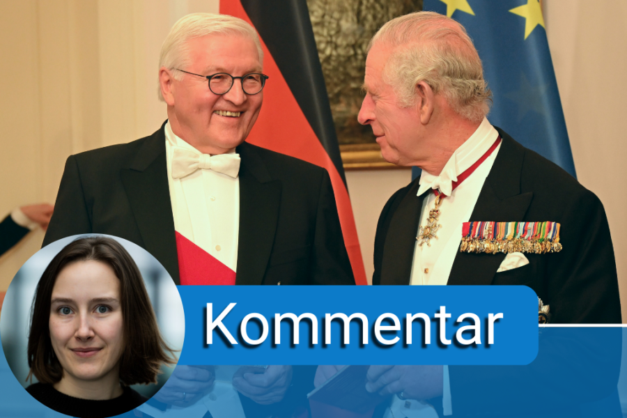 Bald wieder ziemlich beste Freunde? - Rebekka Wiese kommentiert den Besuch des britischen Königs Charles III. in Deutschland