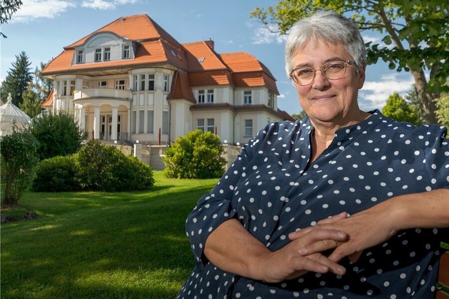 Seit dem Jahr 2000 ist Constanze Ulbricht Leiterin der Marienberger Baldauf-Villa. 