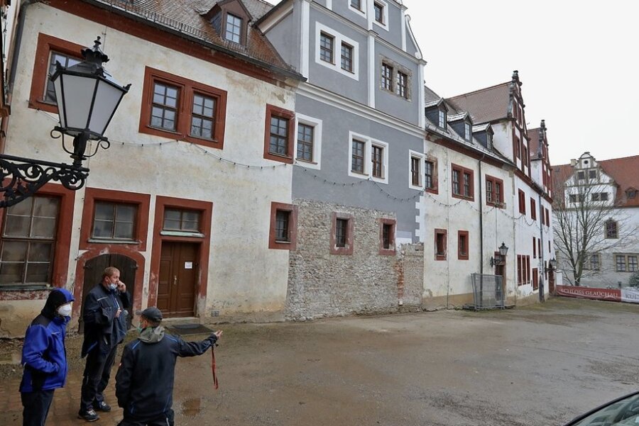 Bangen um den alten Pferdestall - Der ehemalige Pferdestall im Südflügel von Schloss Forderglauchau solleigentlich saniert werden.