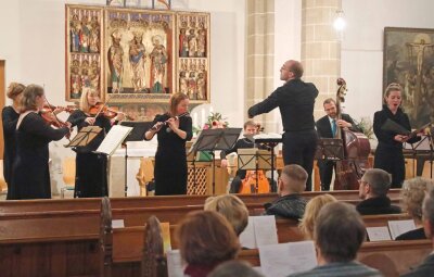 Barockorchester spielt in der St. Laurentiuskirche - 