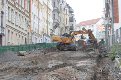 Bauende: Krausenstraße wieder befahrbar - 
