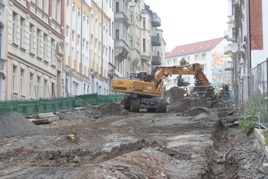 Bauende: Krausenstraße wieder befahrbar - 