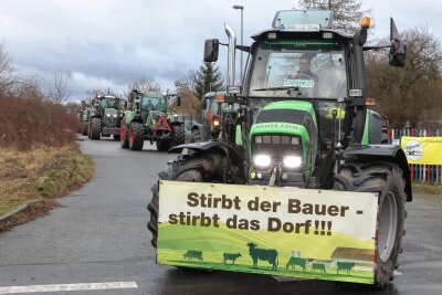 Bauernproteste im Vogtland: Mit diesen Einschränkungen ist am Montag zu rechnen - Vielerorts im Vogtland wollen Landwirte am Montag demonstrieren - in Thüringen hatten es bereits im Dezember Proteste mit Traktoren gegeben.