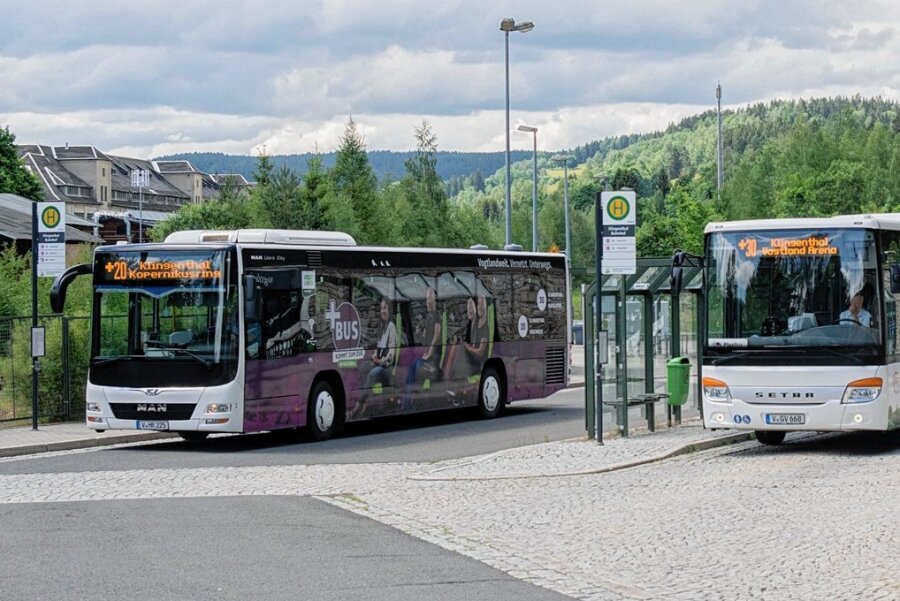 Für die Linienführung des Busverkehrs stellen die Sperrungen der B 283 in Klingenthal und Zwota ein großes Problem dar. 