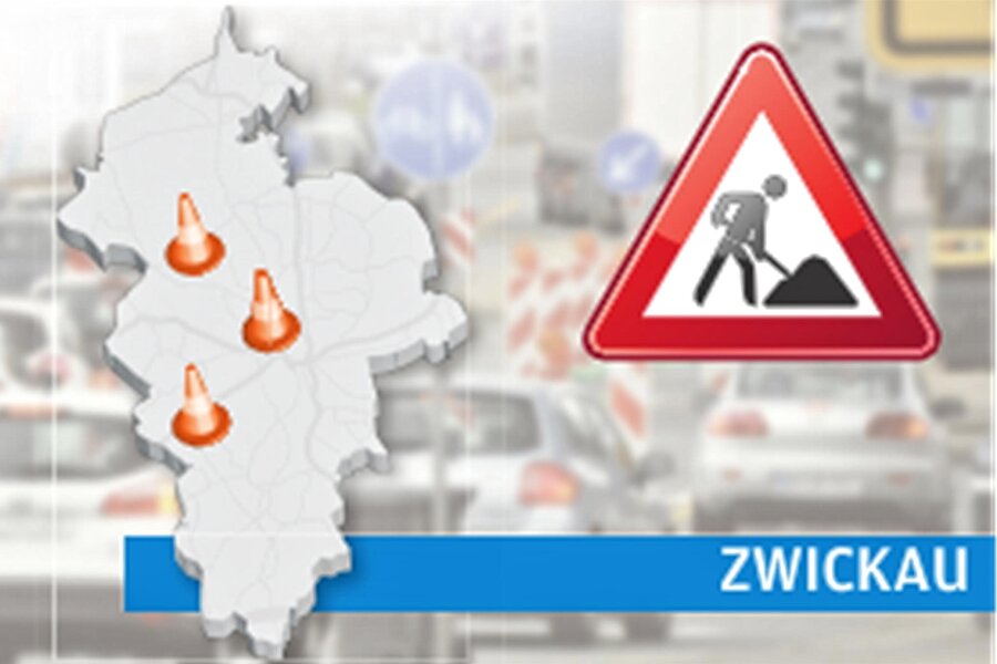 Baustellen: Diese Straßen in Zwickau sind gesperrt - Grafik: Tilo Steiner