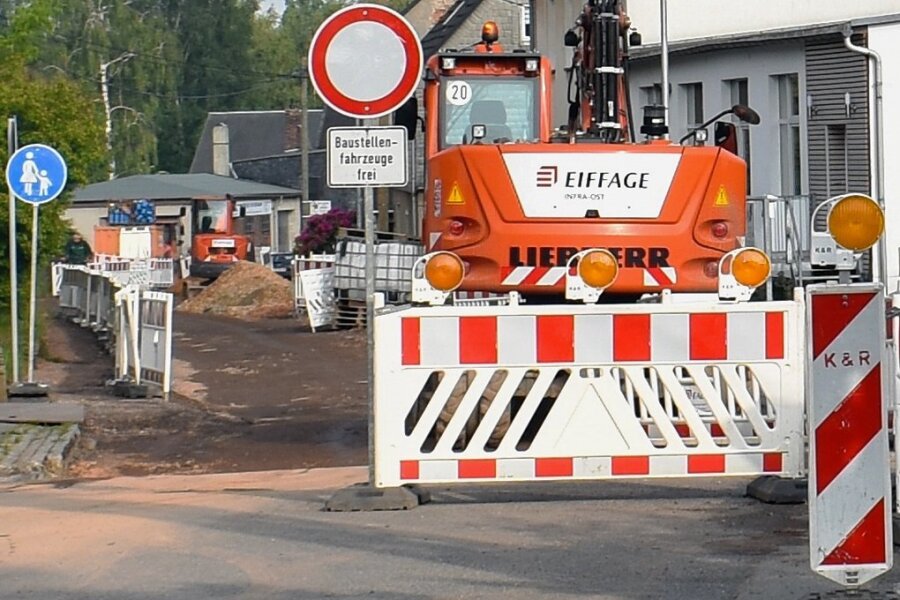 Baustellen in Zwickau - Kraftfahrer müssen mit zahlreichen Sperrungen rechnen. 