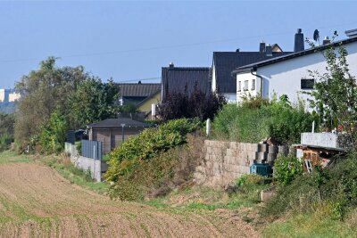 Bauverstöße in Chemnitz-Glösa: Das sagt die Stadtverwaltung - Stützmauern und Aufschüttungen sind der Landesdirektion auf Grundstücken an der Walter-Meusel-Straße ein Dorn im Auge. Jahrelang hatte sich niemand darum gekümmert.